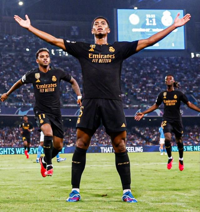 关于那不勒斯逆转马赛，贝林厄姆扛起全队的信息